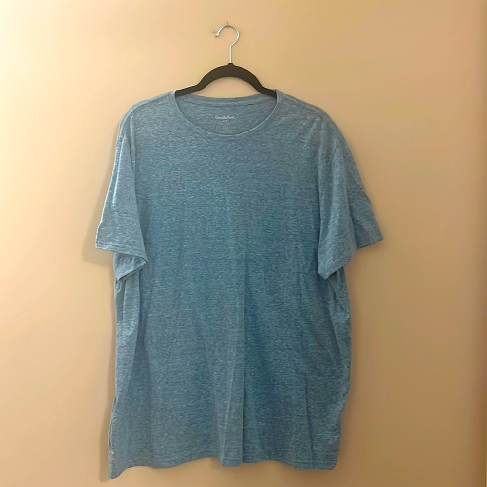Goodfellow & Co Men’s Heathered Blue T-Shirt Size XL